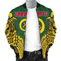 Vanuatu Premium Men's Bomber Jacket - Polynesian Pride