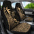 Guam Car Seat Covers - Guam Coat Of Arms Coconut Tree Gold - K4 - Polynesian Pride