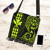 Hawaii Polynesian Crossbody Boho Handbag Neon - Polynesian Pride