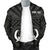 Pohnpei Personalised Men's Bomber Jacket - Pohnpei Seal With Polynesian Tattoo Style ( Black) - Polynesian Pride