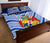 Mate Ma'a Tonga Rugby Quilt Bed Set Polynesian Creative Style - Blue - Polynesian Pride