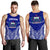 Samoa Premium Tank Top A7 Blue - Polynesian Pride