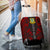 Tuvalu Luggage Cover - Polynesian Tattoo Red - Polynesian Pride