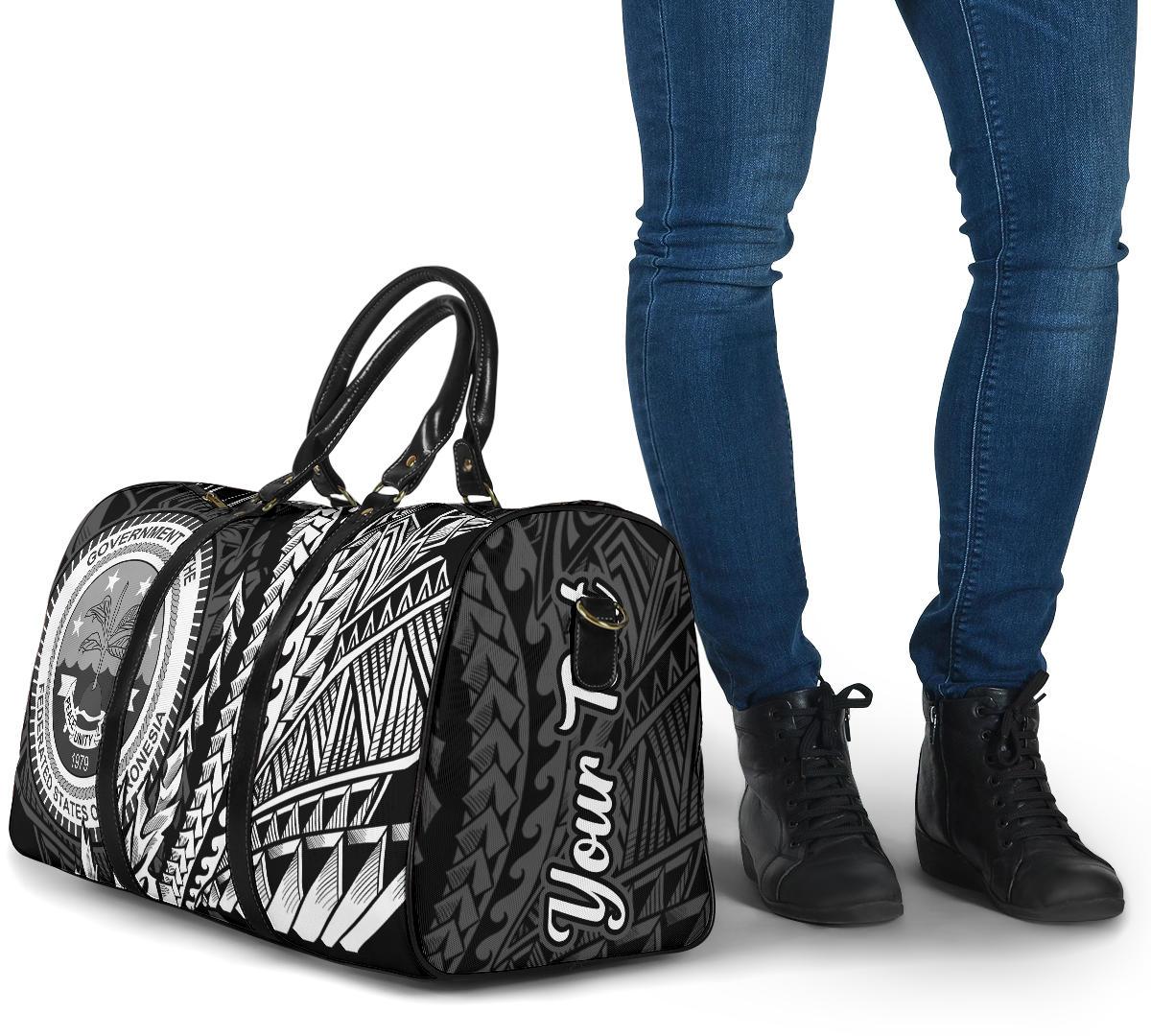 Federated States of Micronesia Travel Bag - Custom Personalised Wings Style - Polynesian Pride