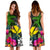 Hawaii Midi Dress - Turtle Plumeria Banana Leaf - Polynesian Pride