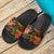 Tahiti Slide Sandals - Gold Plumeria - Polynesian Pride