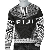 Fiji Sweater - Polynesian Chief Black Version - Polynesian Pride