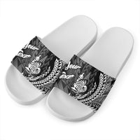 New Caledonia Slide Sandals - Custom Personalised Wings Style - Polynesian Pride