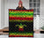 Polynesian Premium Quilt - Polynesian Reggae Turtle Tattoo & Black Frog - Polynesian Pride