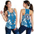 Northern Mariana Islands Women Racerback Tank - Polynesian Tattoo Flag - Polynesian Pride