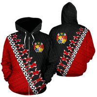 Tonga Sipi Tau Zip up Hoodie - Polynesian Pride