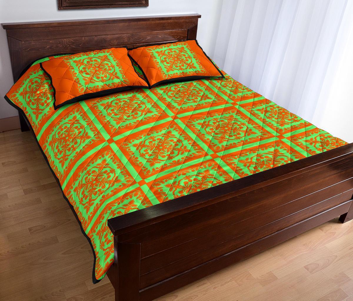 Hawaii Royal Quilt Bed Set - Hill Ver 13 - Polynesian Pride