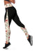 Hawaii Hibiscus Hand Drawn Colorful Leggings - Polynesian Pride