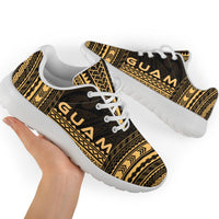 Guam Sporty Sneakers - Polynesian Chief Gold Version - Polynesian Pride