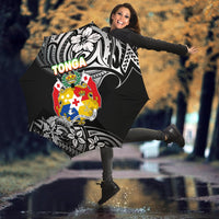 Mate Ma'a Tonga Rugby All Over Print Umbrellas Polynesian Unique Vibes - Black - Polynesian Pride