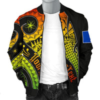 Pohnpei Personalised Men's Bomber Jacket - Polynesian Decorative Patterns - Polynesian Pride