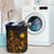 Northern Mariana Islands Laundry Basket - Polynesian Turtle Hibiscus Gold - Polynesian Pride