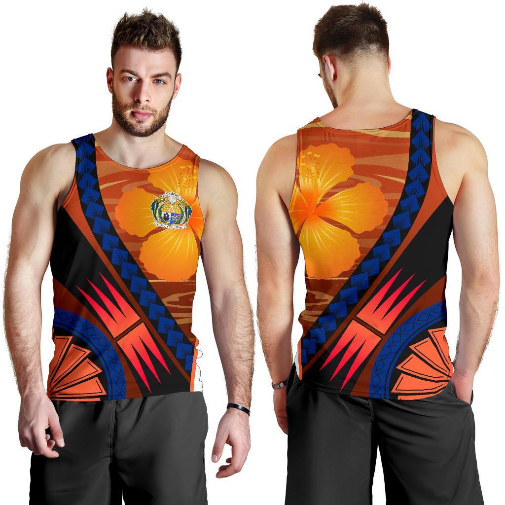 Nauru Polynesian Men Tank Top - Sport Style - Polynesian Pride