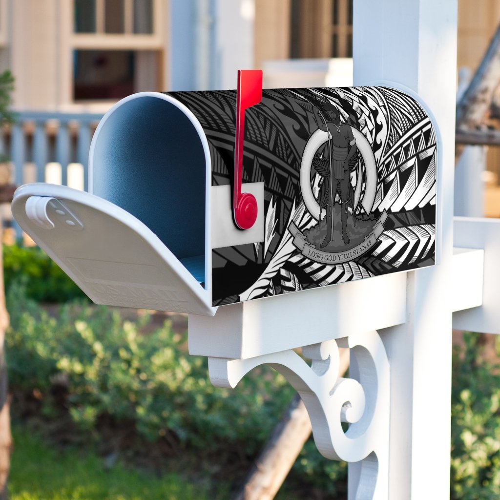 Vanuatu Mailbox Cover - Custom Personalised Wings Style - Polynesian Pride