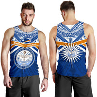 Marshall Islands Rugby Men Tank Top Forever - Polynesian Pride
