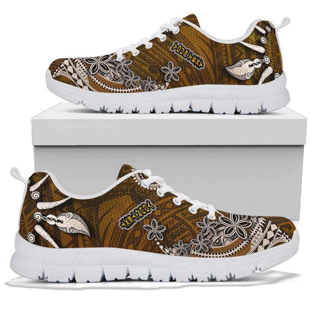 Chuuk Custom Personalised Sneakers - Polynesian Boar Tusk - Polynesian Pride
