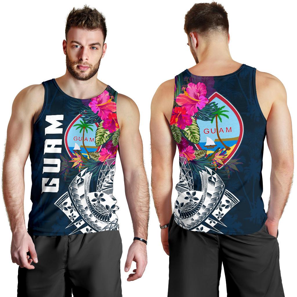 Guam Men's Tank Top - Guam Summer Vibes - Polynesian Pride