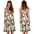 Hawaii Hibiscus Plumeria Tropical Red Midi Dress - Polynesian Pride