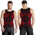 Yap Polynesian Men Tank Top Map Red - Polynesian Pride