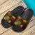 Tahiti Sandals - Turtle Hibiscus Pattern Reggae - Polynesian Pride