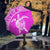 Tonga Umbrella Turtle Mermaid Polynesian Pattern White Pink - Polynesian Pride