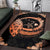 Hawaii Turtle Hibiscus Corner Map Polynesian Area Rug AH - Polynesian Pride
