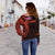 Hawaii Kanaka Polynesian Personalized Women's Off Shoulder Sweater - Orange - Polynesian Pride