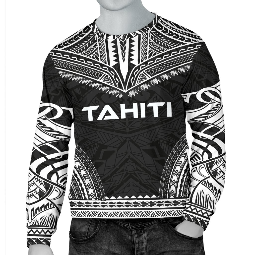 Tahiti Sweater - Polynesian Chief Black Version - Polynesian Pride