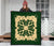 Hawaii Premium Quilt - Hawaiian Quilt Plumeria Medallion Green Premium Quilt - AH - Polynesian Pride