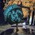 Guam Umbrella Turtle Coat of Arms Polynesian Pattern Blue - Polynesian Pride