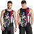 Hawaii King Flag Polynesian Men's Tank Top - Gray Gray - Polynesian Pride