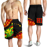 Kanaka Flag Polynesian Shorts - Nora Style - Polynesian Pride