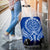 Marshall Islands Luggage Cover - Polynesian Tribal Blue - Polynesian Pride