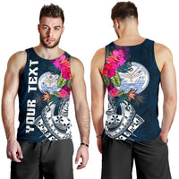 Marshall Island Custom Personalised Men's Tank Top - Summer Vibes - Polynesian Pride