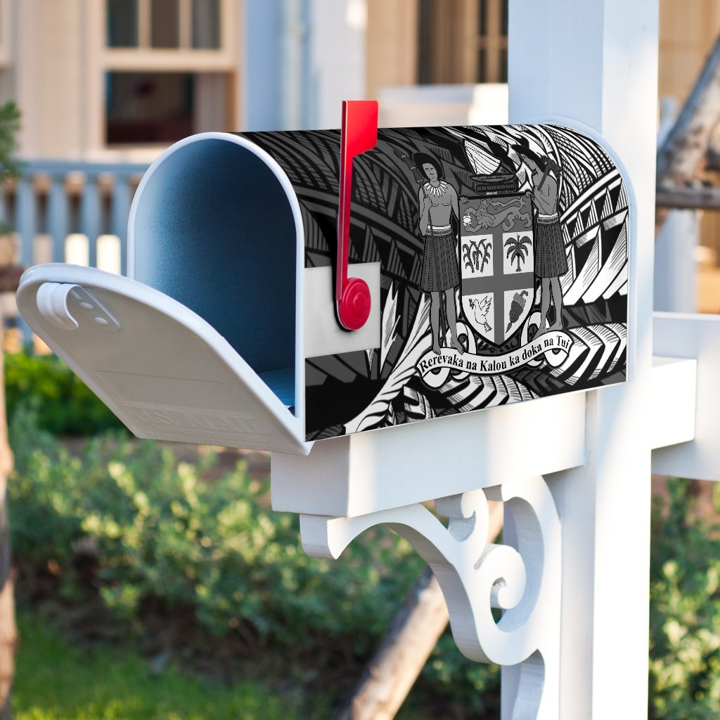 Fiji Mailbox Cover - Custom Personalised Wings Style - Polynesian Pride