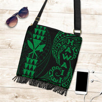 Hawaii Polynesian Crossbody Boho Handbag Green - Polynesian Pride