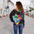Guam Shoulder Sweater - Hibiscus Polynesian Pattern - Polynesian Pride