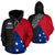 Samoa Pullover Hoodie Samoa Flag Coat of Arms Grunge Special A02 Unisex Black - Polynesian Pride