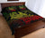 Polynesian Quilt Bed Set - Polynesian Reggae Shark Warrior Tattoo - Polynesian Pride