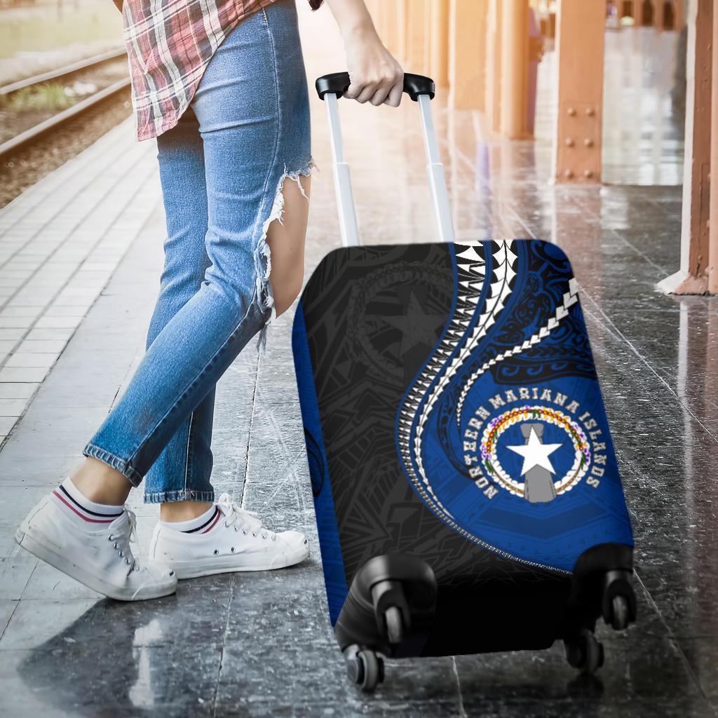 Northern Mariana Islands Luggage Covers Kanaloa Tatau Gen MP - Polynesian Pride