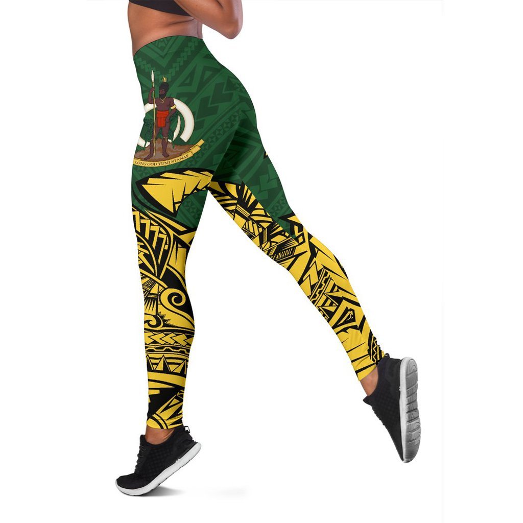 Vanuatu Premium Legging A7 Art - Polynesian Pride