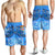 Fiji Men's Shorts - Blue Shark Polynesian Tattoo - Polynesian Pride