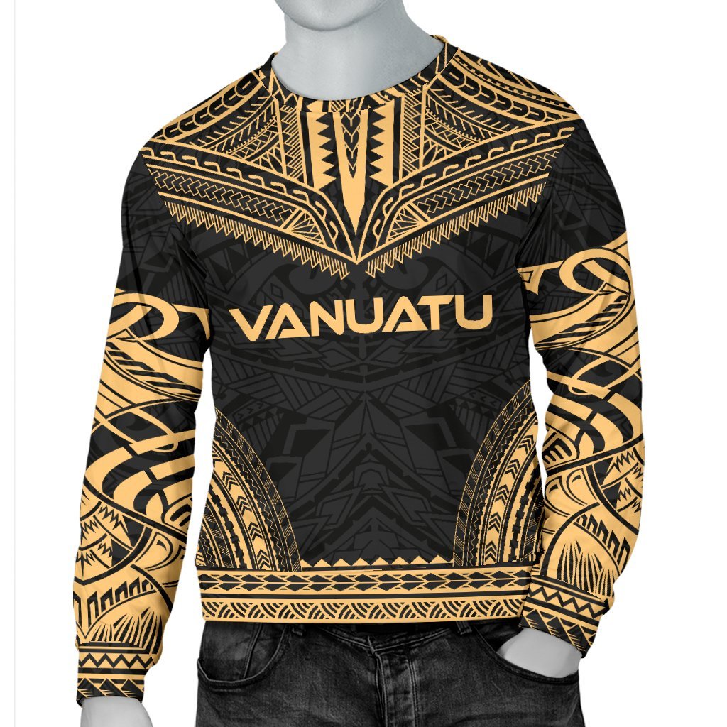 Vanuatu Sweater - Polynesian Chief Gold Version - Polynesian Pride