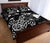 Turtle Hibiscus Map White Quilt Bed Set - Polynesian Pride