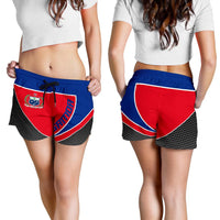 Samoa Flag Spine Women Short - Polynesian Pride